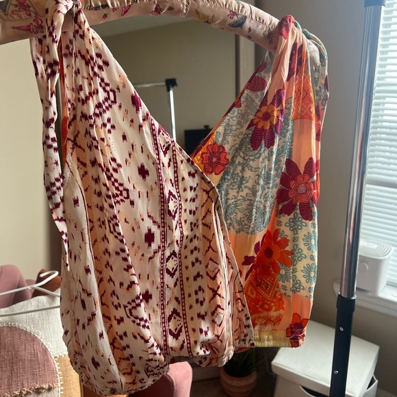 FREE PEOPLE | NWT Tied to You Floral Top - Picture 2 of 5